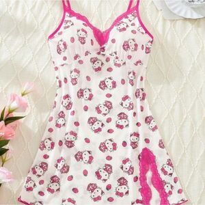 Hello Kitty Sheer Lace Chemise